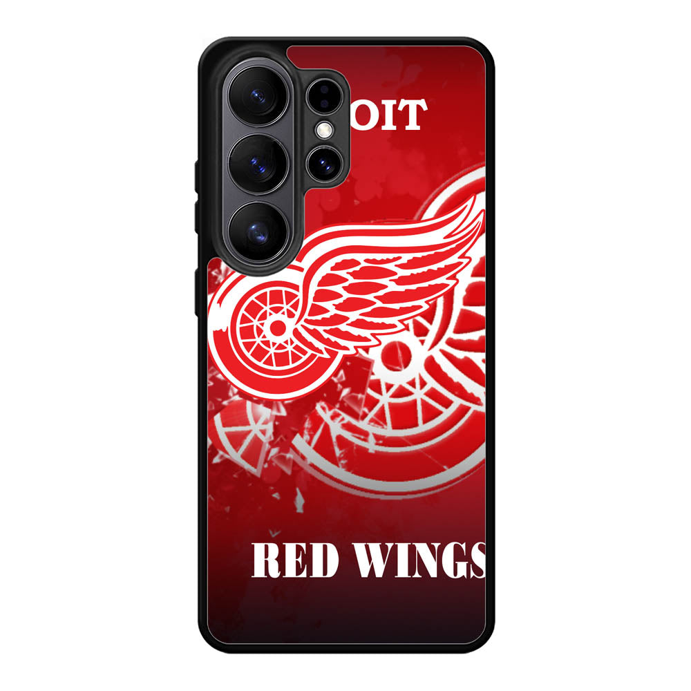 Detroit Red Samsung Galaxy S26 Ultra Case