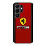 Ferrari Chrome Logo Samsung Galaxy S26 Ultra Case