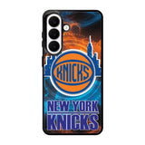 New York Knicks Wallpaper Samsung Galaxy S26 phone case with DC1256 design
