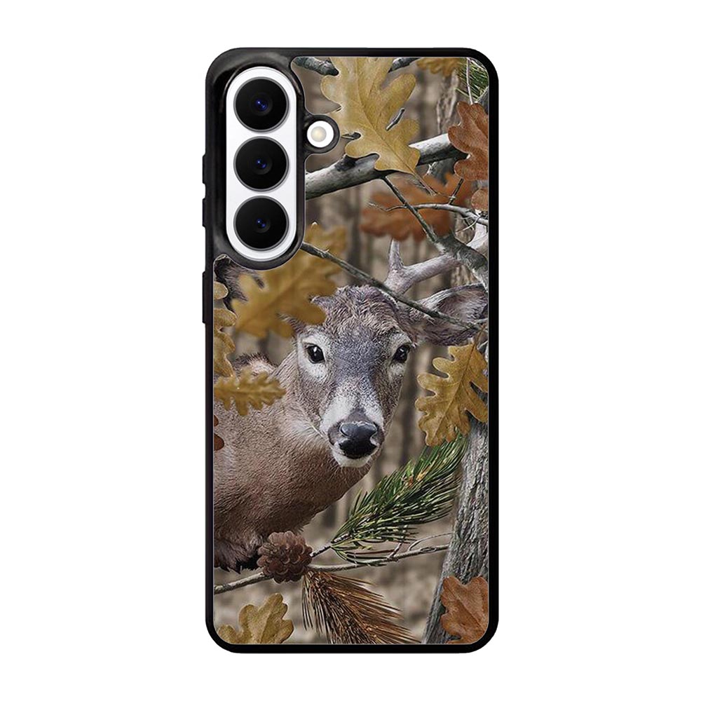 Camouflage Deer Samsung Galaxy S26 phone case