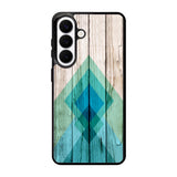 Simple Aztec On Wood Samsung Galaxy S26 phone case with DC1670 design