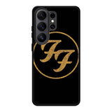 Foo Fighters Band Logo Gold Samsung Galaxy S26 Ultra Case DC0654