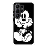 Black Mickey Mouse Samsung Galaxy S26 Ultra phone case