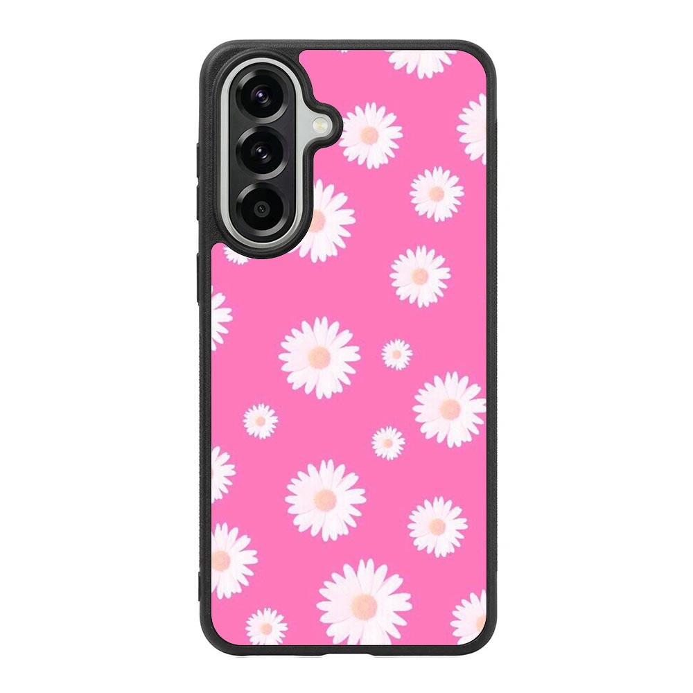 Pink Daisy Samsung Galaxy A57 Case