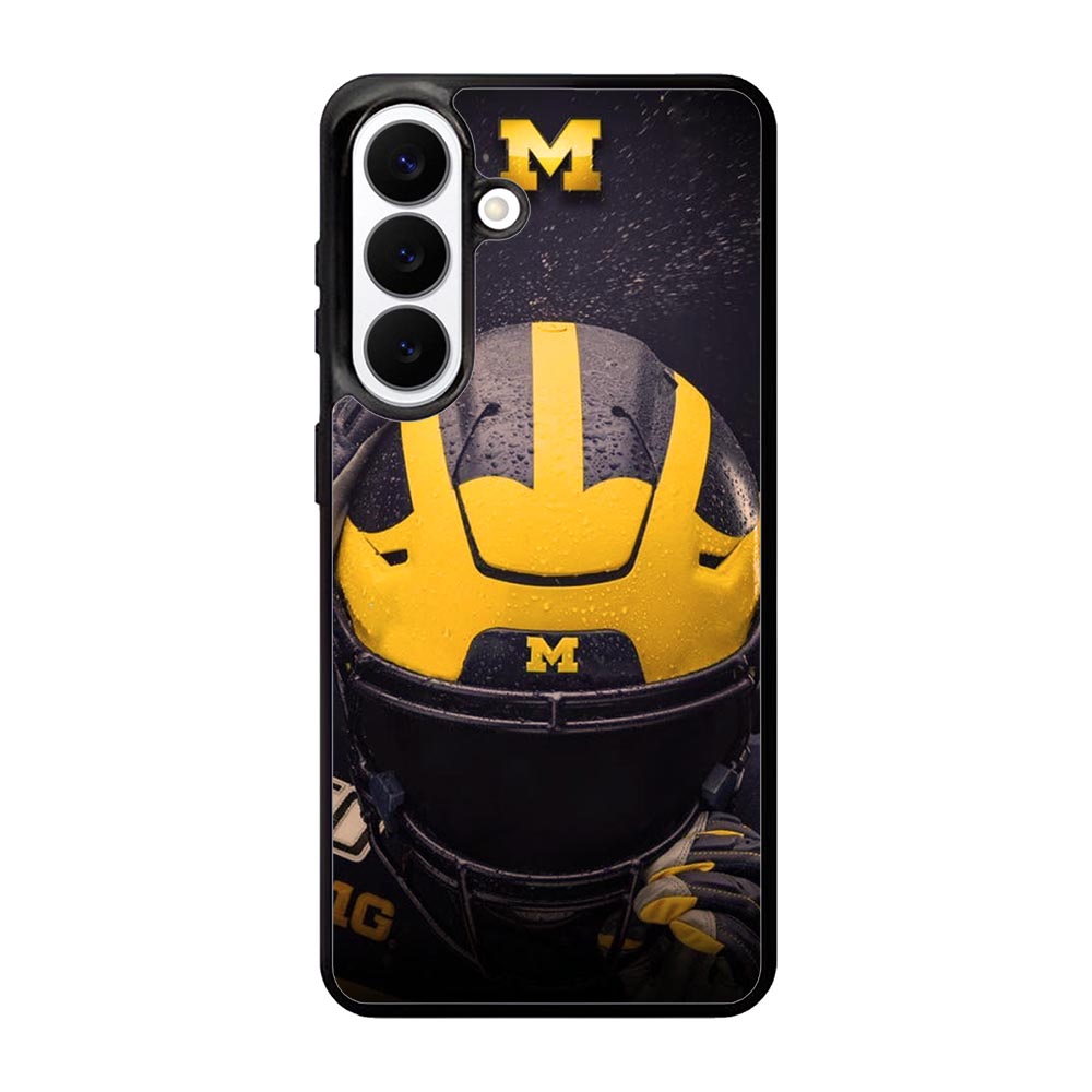 Michigan Wolverines Helmet Samsung Galaxy S26 Plus phone case with DC1153 design