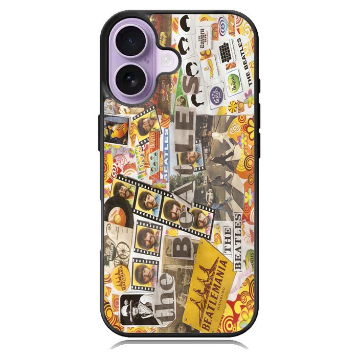 The Beatles Collage Case iPhone 16 Case DC1846