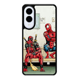 Funny Spiderman And Deadpool Samsung Galaxy S25 Edge DC0668