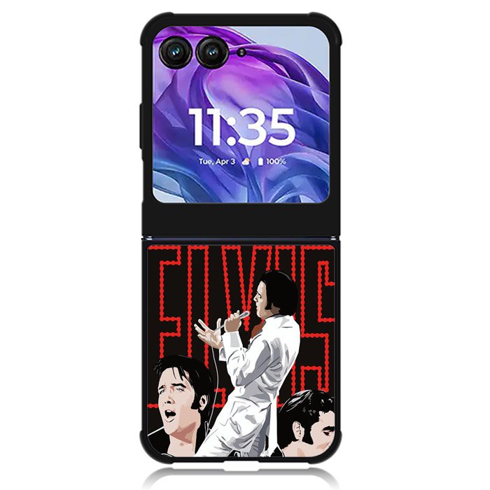 Elvis Presley If I Can Dream Motorola Moto Razr Plus 2024 , Moto Razr+ 2024 Case