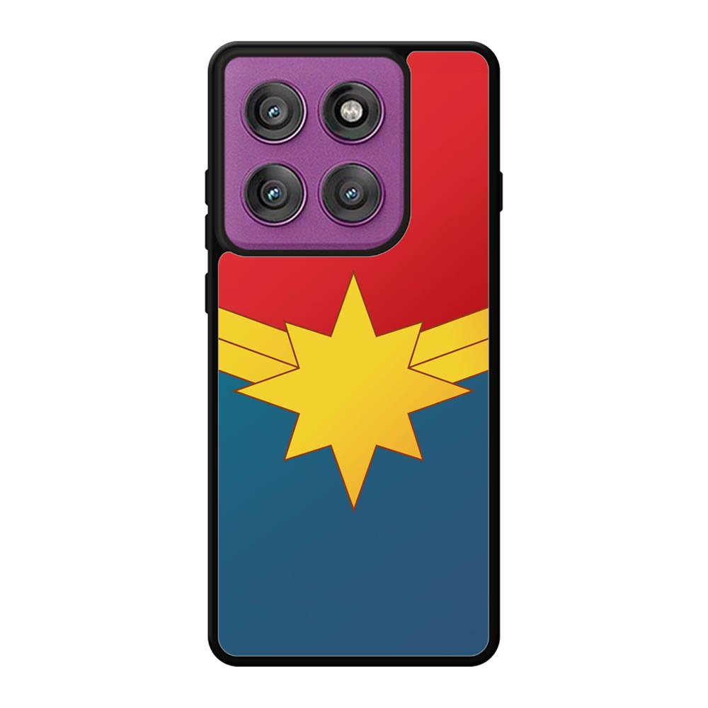 Captain Marvel Logo Motorola Moto Edge 60 Pro Case