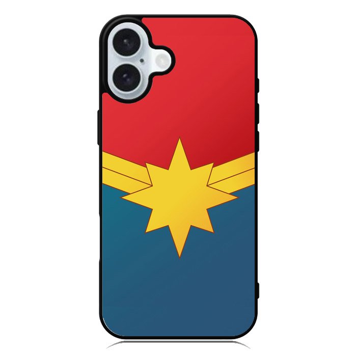 Captain Marvel Logo iPhone 16 Case