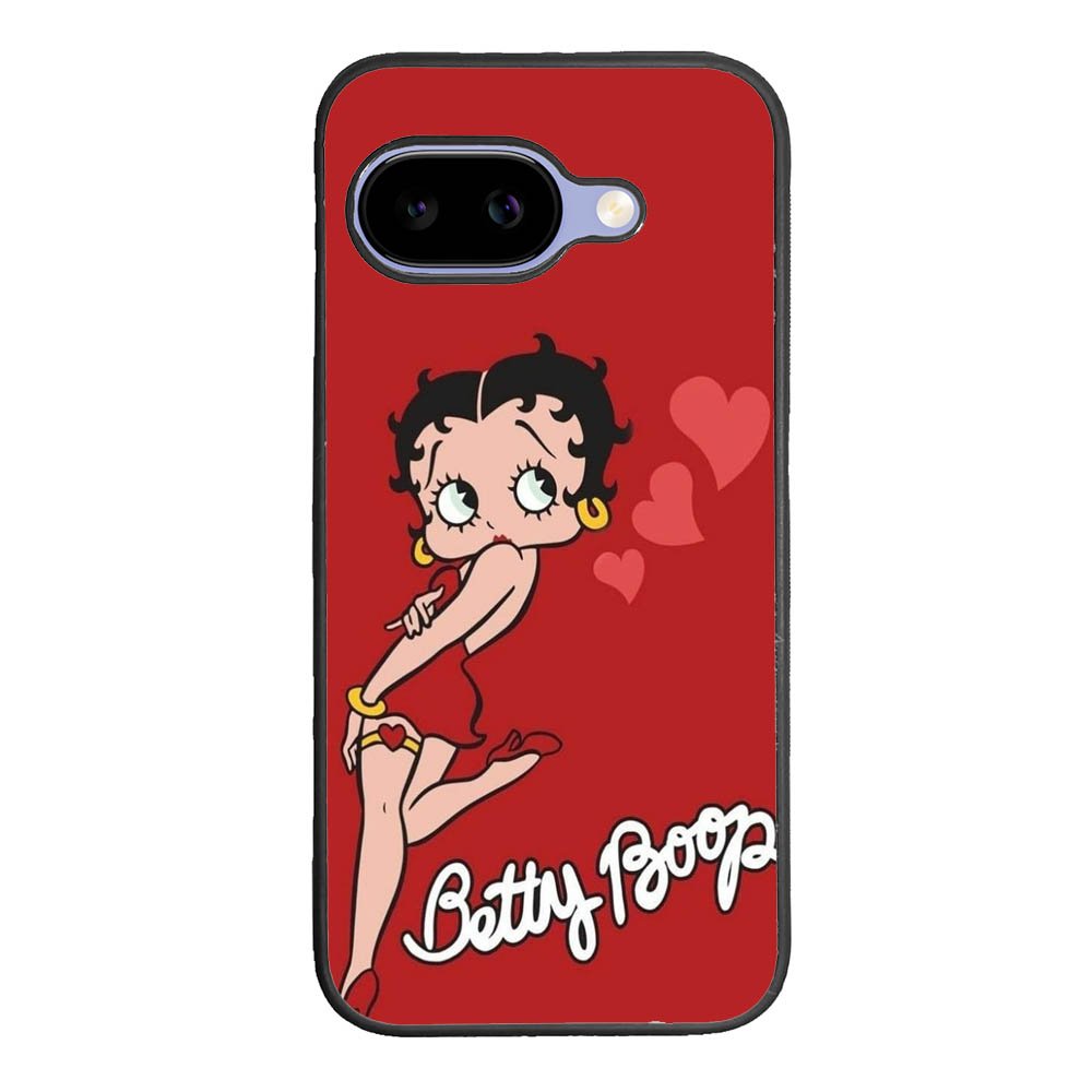 Betty Boop Red Background Google Pixel 10A Case