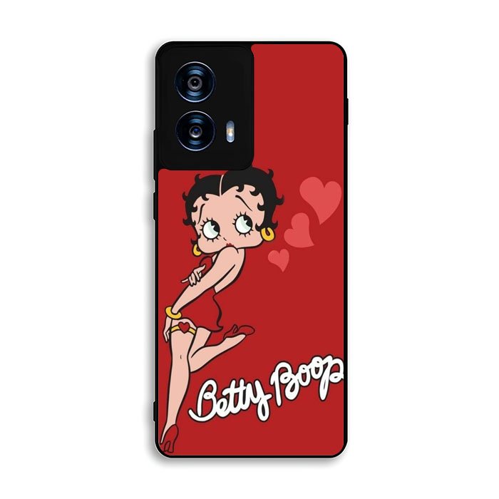 Betty Boop Red Background Motorola Moto G Power 5G 2024 Case DC5695