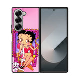 Betty Boop and Dog Samsung Galaxy Z Fold 7 5G Case