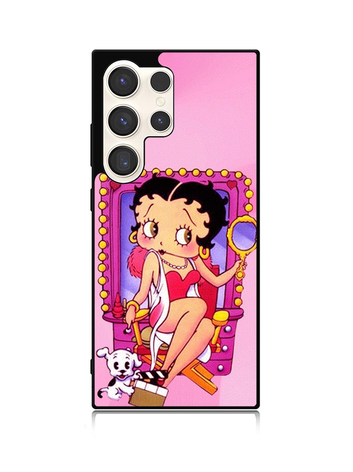 Betty Boop and Dog Samsung Galaxy S25 Ultra 5G Case
