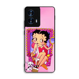Betty Boop and Dog Motorola Moto G Power 5G 2024 Case DC5723