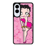 Betty Boop Pink Background Flowers Samsung Galaxy S25 Edge DC0179