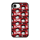 Betty Boop Love Cute Red iPhone 17e Case DC0178