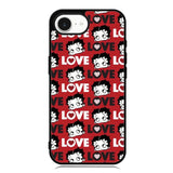 Betty Boop Love Cute Red iPhone 16e Case DC0178
