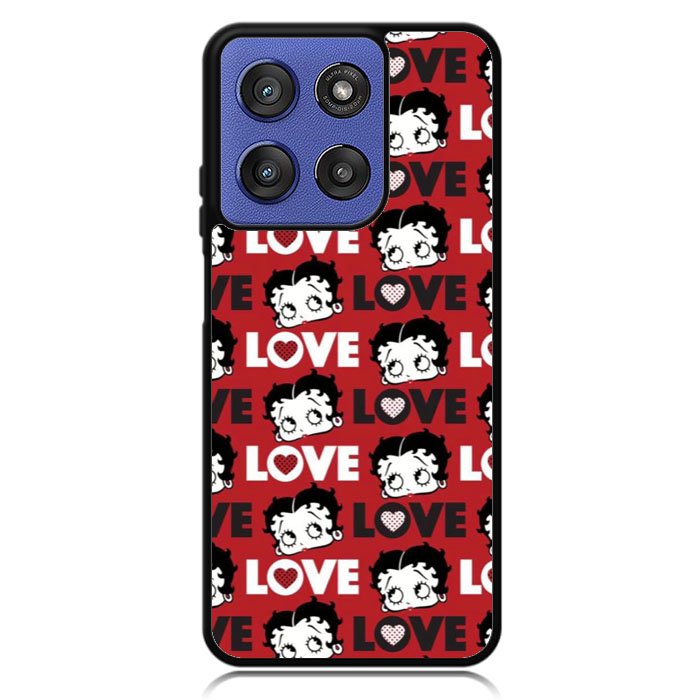 Betty Boop Love Cute Red Motorola Moto G Stylus 5G 2025 DC0178