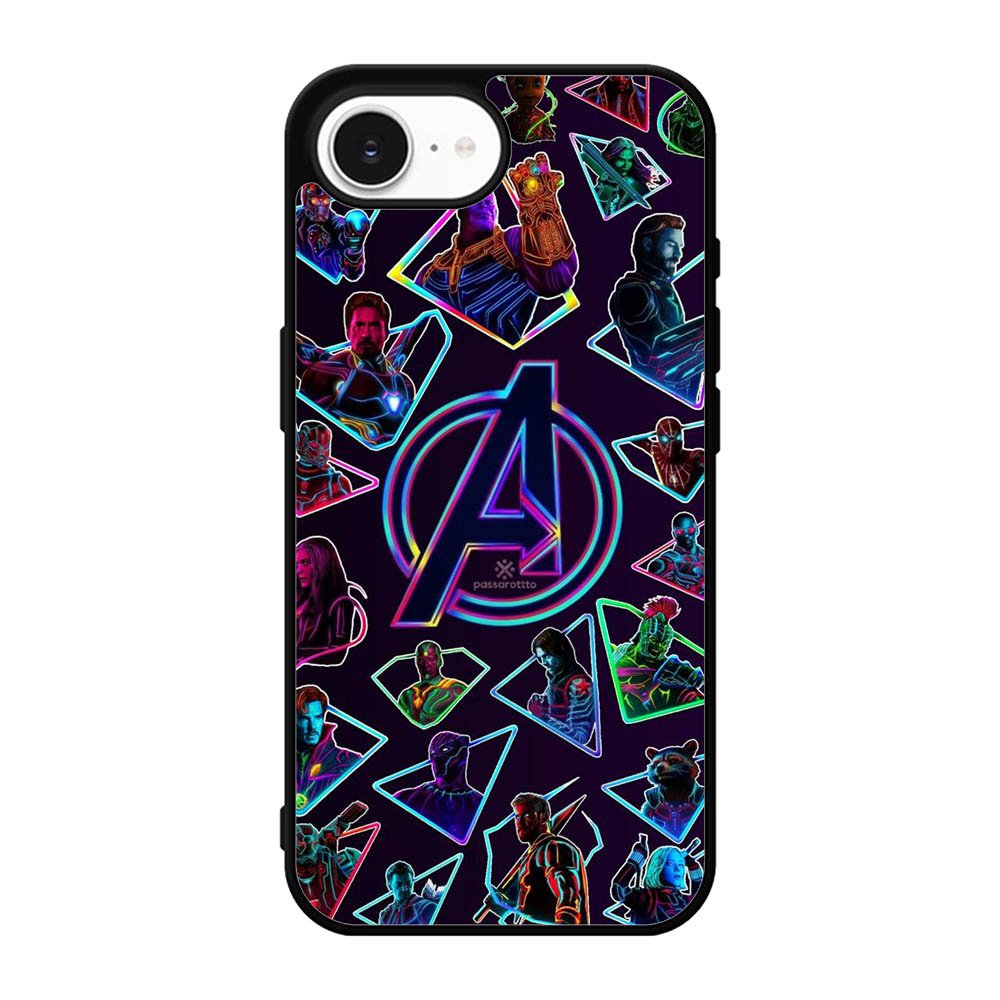 Avengers Logo And All Hero iPhone 17e Case