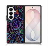 Avengers Logo And All Hero Samsung Galaxy Z Fold 8 Ultra Case