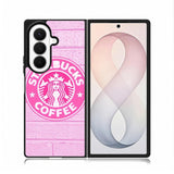 Pink Starbucks Logo 7th Samsung Galaxy Z Fold 8 Ultra Case