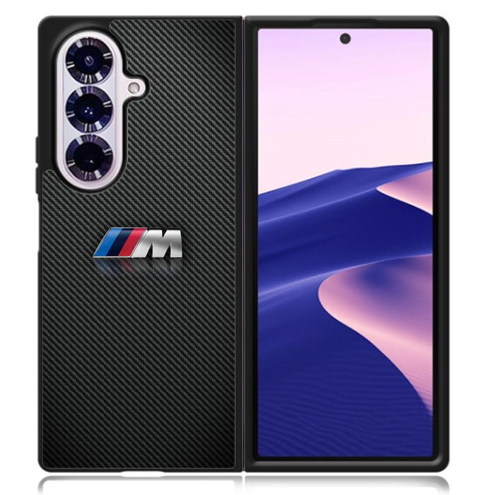BMW M3 Logo Carbon Samsung Galaxy Z Fold 7 Case DC0217