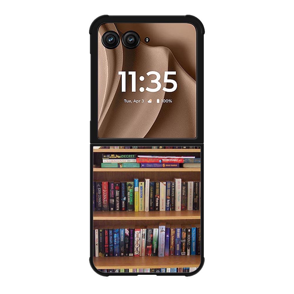 Book Library Motorola Moto RAZR Plus 2025 Case