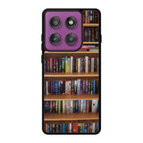 Book Library Motorola Moto Edge 60 Pro Case