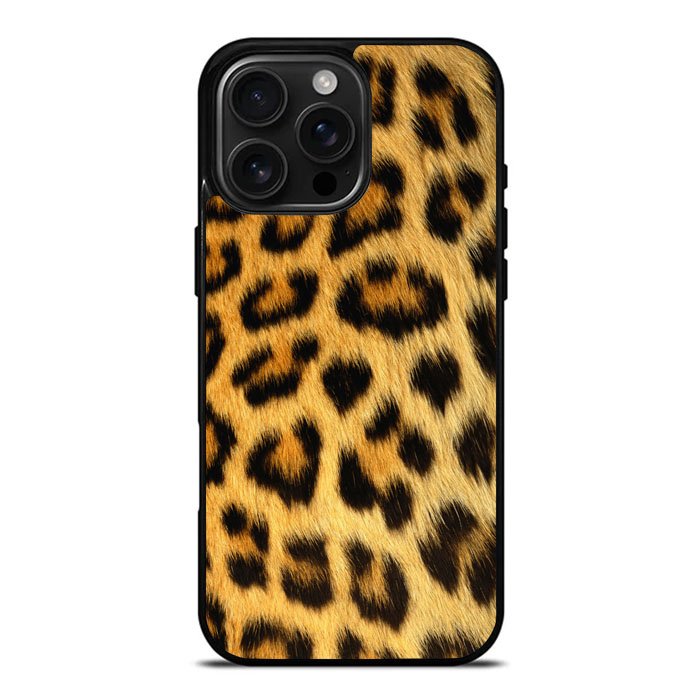 Pattern Leopard iPhone 16 Pro Max Case DC1385