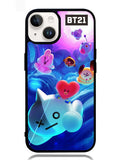 BTS BT21 Galaxy iPhone 14 Case BLN4291