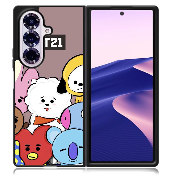 BTS Bt21 Samsung Galaxy Z Fold 7 Case DC0251