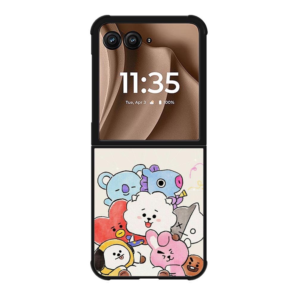BTS BT21 Motorola Moto RAZR Plus 2025 Case