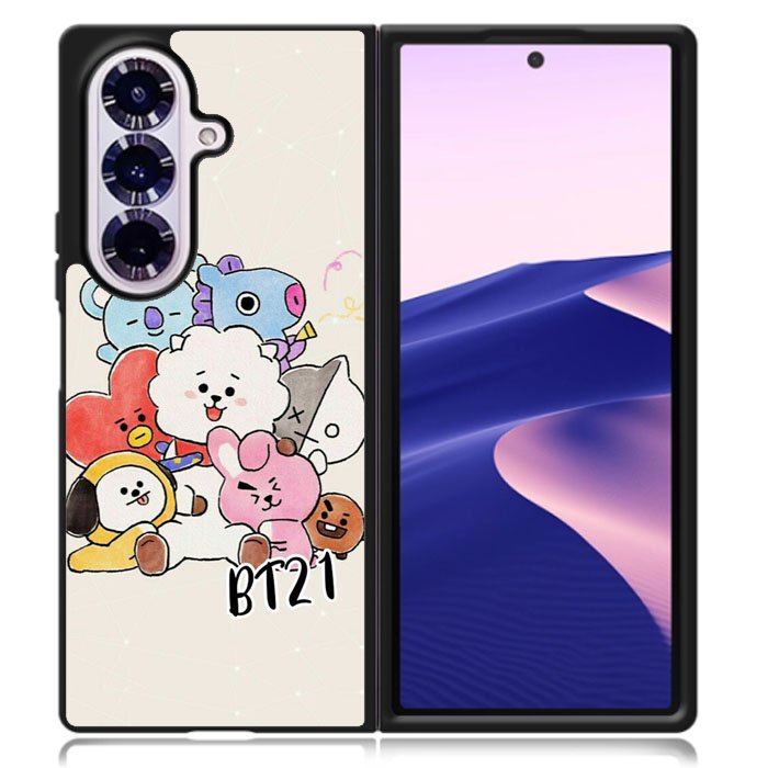 BTS Bt21 Samsung Galaxy Z Fold 7 Case DC0250