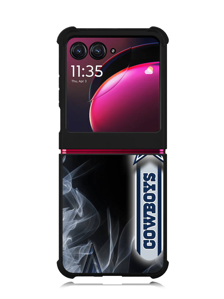 Dallas Cowboys Smoke Motorola Moto Razr Plus 2023 , Moto Razr+ 2023 Case