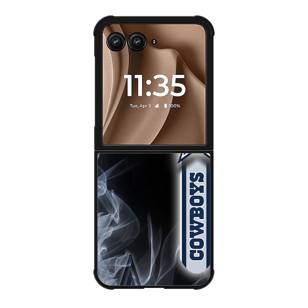Dallas Cowboys Smoke Motorola Moto RAZR Plus 2025 Case