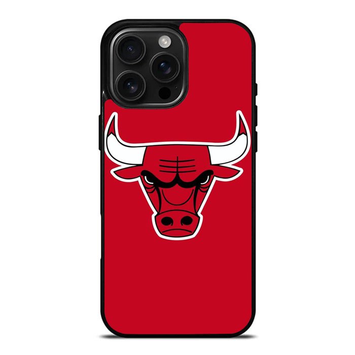 Chicago Bulls Red Logo iPhone 16 Pro Max Case DC0324