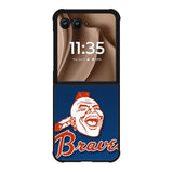 Atlanta Braves Baseball Motorola Moto RAZR Plus 2025 Case