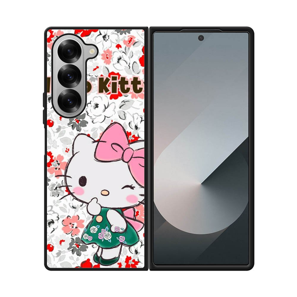 Hello Kitty Cute Flower Samsung Galaxy Z Fold 7 5G Case