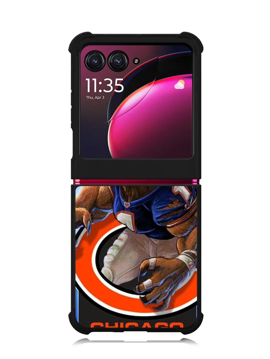 Chicago Bears 1st Motorola Moto Razr Plus 2023 , Moto Razr+ 2023 Case