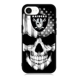 Skull Oakland Raiders iPhone 16e Case DC1676