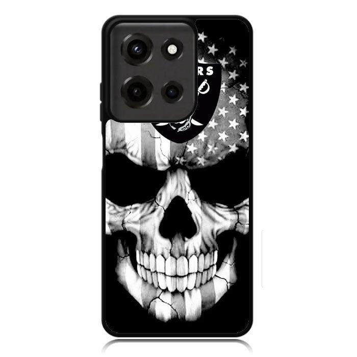 Skull Oakland Raiders Motorola Moto G Power 5G 2025 DC1676