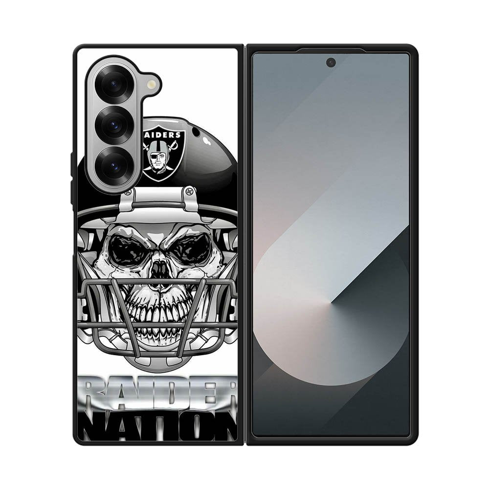 Oakland Raiders Nation Samsung Galaxy Z Fold 7 5G Case
