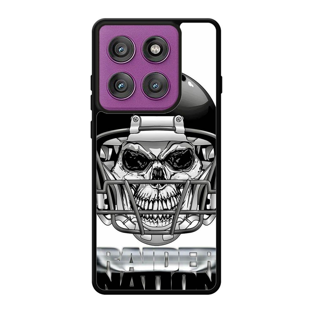 Oakland Raiders Nation Motorola Moto Edge 60 Pro Case