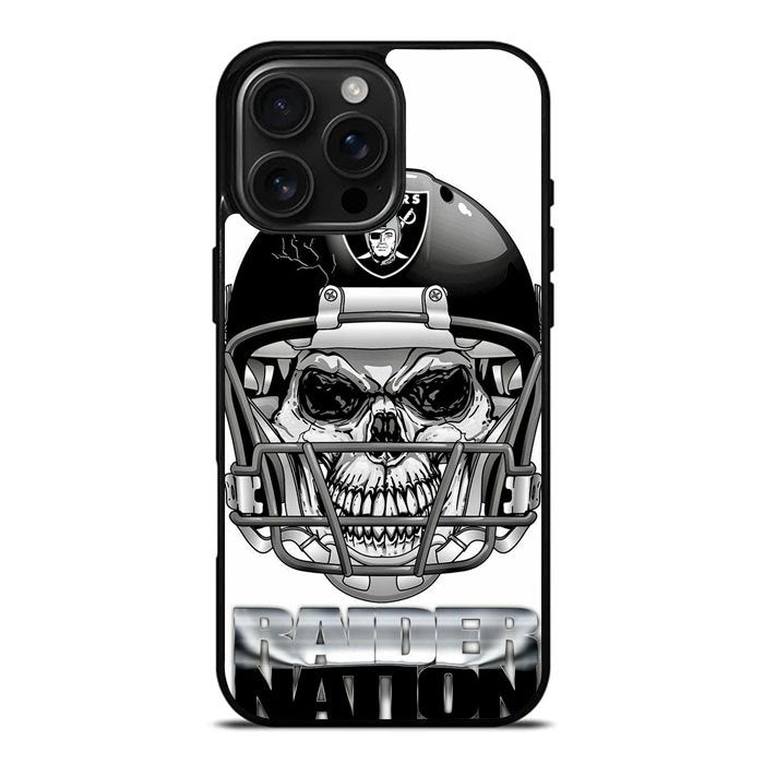 Oakland Raiders Nation iPhone 16 Pro Max Case DC1322
