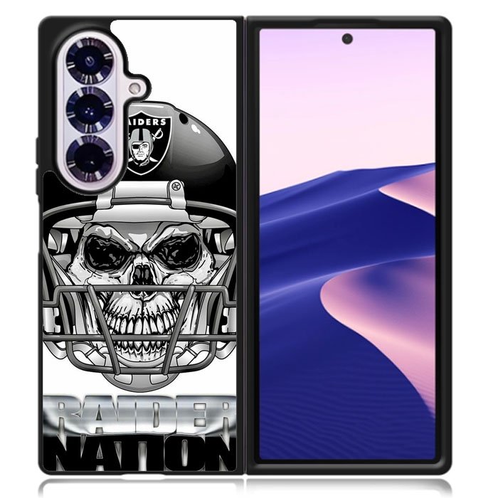 Oakland Raiders Nation Samsung Galaxy Z Fold 7 Case DC1322