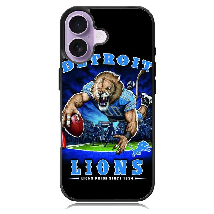 Detroit Lions Pride Since 1934 iPhone 16 Case DC0508