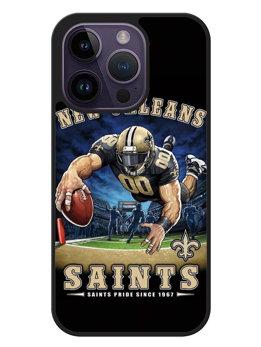 New Orleans Saints Pride 1967 iPhone 14 Pro Case BLN1912