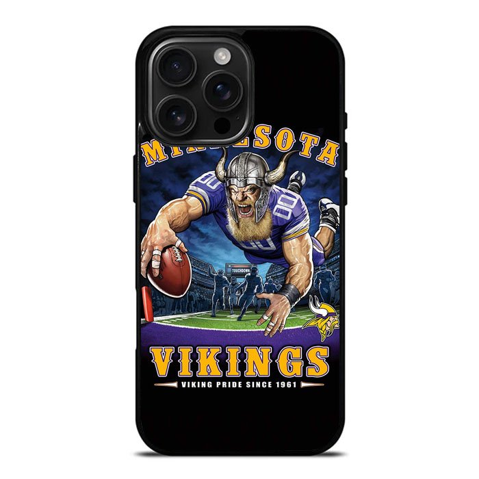 Minnesota Vikings Pride Since 1961 iPhone 16 Pro Max Case DC1190