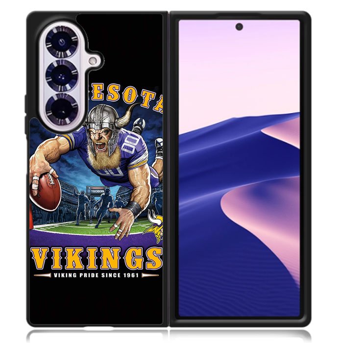 Minnesota Vikings Pride Since 1961 Samsung Galaxy Z Fold 7 Case DC1190